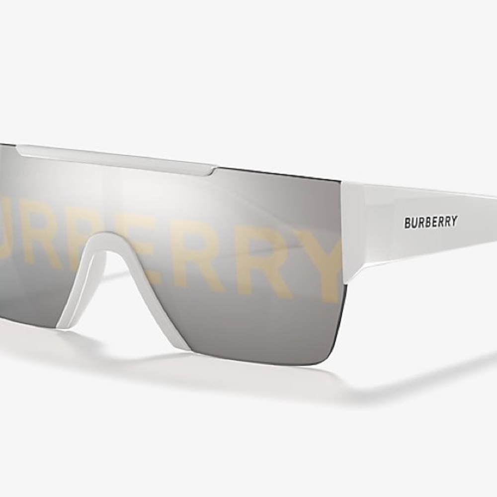 White Summer Burberry Glasses